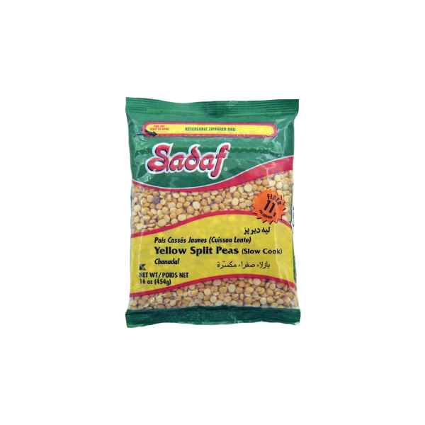 Sadaf Yellow Split Peas Hrd16 oz X 24 pcs Main Image